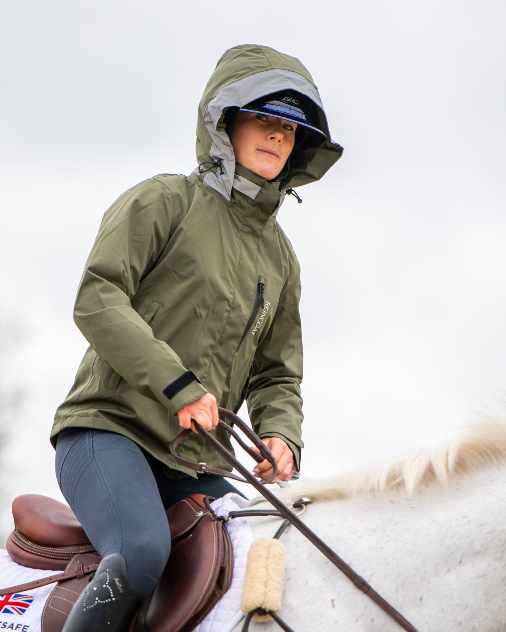 Reincoat Air Women's - Olive - Reinwear